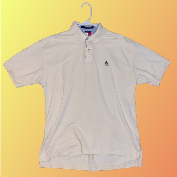 WHITE POLO SIZE L - Picture 1 of 3